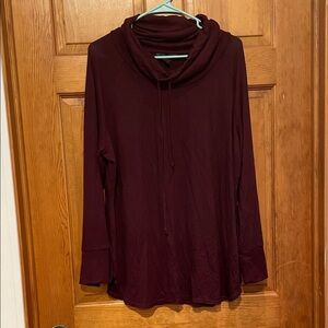 Mix by 41Hawthorn Women's Burgundy Tunic Top
